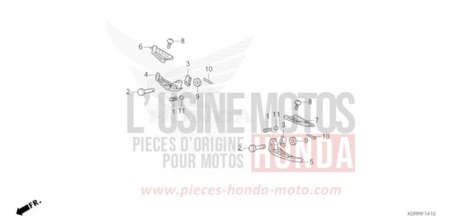MARCHEPIED SELLE TANDEM SH125ADR de 2024